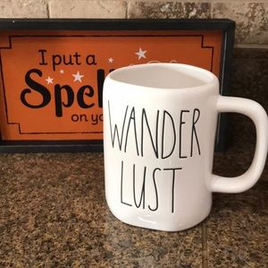 Rae Dunn mug wonder lust